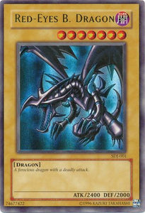 Red-Eyes B. Dragon - SDJ-001 - Ultra Rare - Unlimited