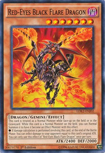 Red-Eyes Black Flare Dragon - LDK2-ENJ02 - Common - 1st Edition