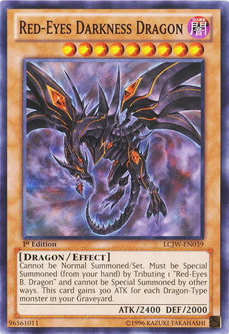 Red-Eyes Darkness Dragon - LCJW-EN039 - Common - 1st Edition