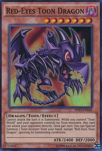 Red-Eyes Toon Dragon - SHVI-EN036 - Super Rare - Unlimited