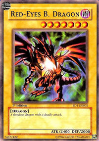 Red-Eyes B. Dragon - SD1-EN002 - Common - Unlimited