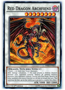 Red Dragon Archfiend - HSRD-EN023 - Common - 1st Edition