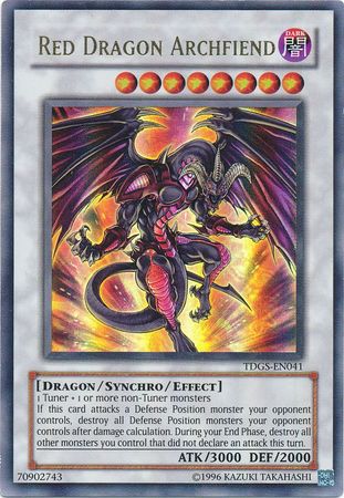 Red Dragon Archfiend - TDGS-EN041 - Ultra Rare - Unlimited