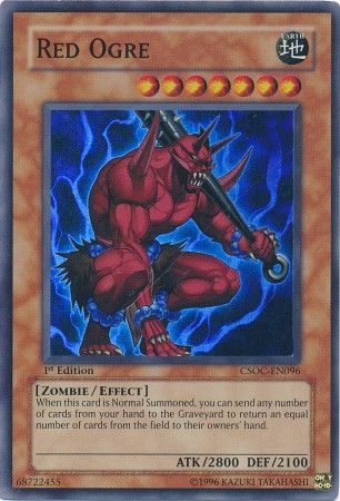 Red Ogre - CSOC-EN096 - Super Rare - 1st Edition