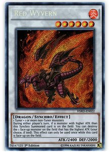 Red Wyvern - HSRD-EN022 - Secret Rare - 1st Edition