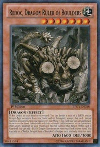 Redox, Dragon Ruler of Boulders - LTGY-EN038 - Rare - 1st Edition