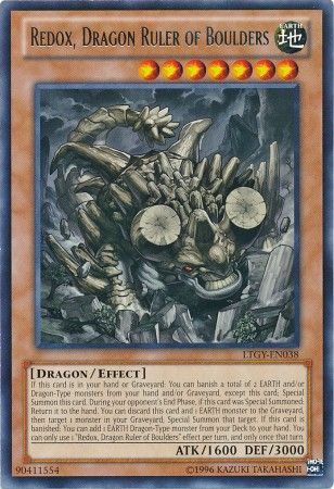 Redox, Dragon Ruler of Boulders - LTGY-EN038 - Rare - Unlimited