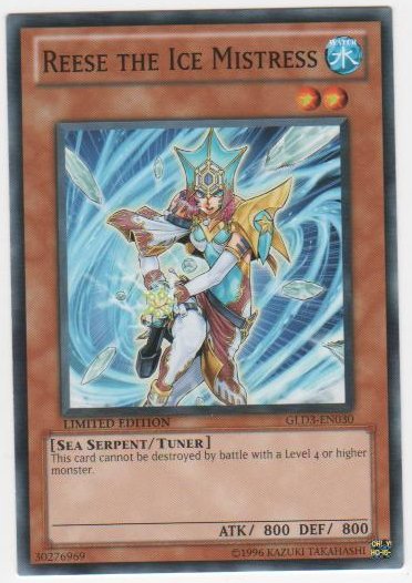 Reese the Ice Mistress - GLD3-EN030 - Common - Limited