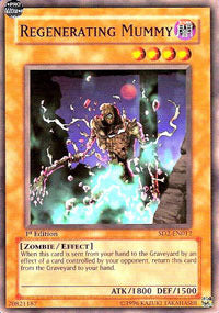 Regenerating Mummy - SD2-EN012 - Common - Unlimited