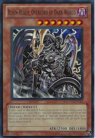 Reign-Beaux, Overlord of Dark World - SDGU-EN014 - Common - Unlimited