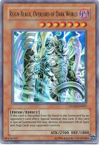 Reign-Beaux, Overlord of Dark World - STON-EN017 - Ultra Rare - Unlimited