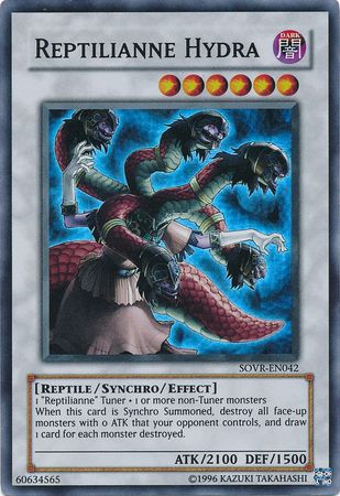 Reptilianne Hydra - SOVR-EN042 - Super Rare - Unlimited