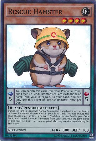 Rescue Hamster - NECH-EN039 - Super Rare - Unlimited