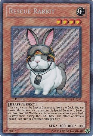 Rescue Rabbit - PHSW-EN037 - Secret Rare - 1st Edition