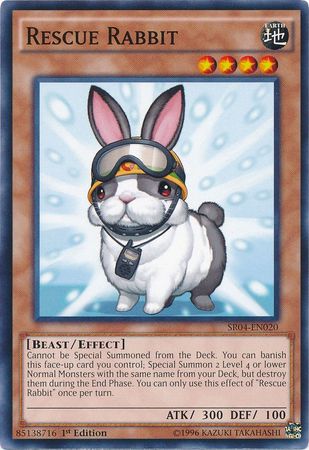 Rescue Rabbit - SR04-EN020 - Common - 1st Edition