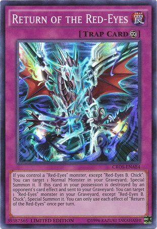Return of the Red-Eyes - CROS-ENAE4 - Super Rare - Limited