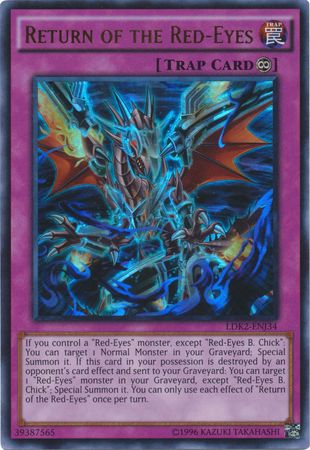 Return of the Red-Eyes - LDK2-ENJ34 - Ultra Rare - Unlimited