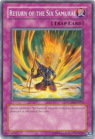 Return of the Six Samurai - STON-EN051 - Common - Unlimited