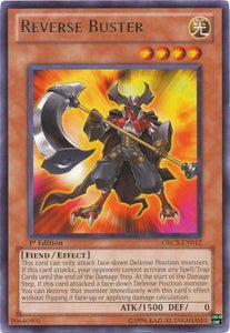 Reverse Buster - ORCS-EN012 - Rare - 1st Edition