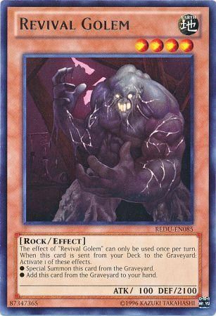 Revival Golem - REDU-EN085 - Rare - Unlimited