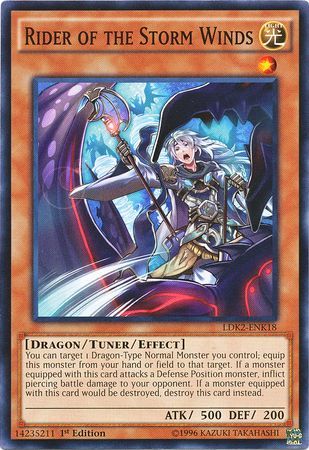 Rider of the Storm Winds - LDK2-ENK18 - Common - 1st Edition