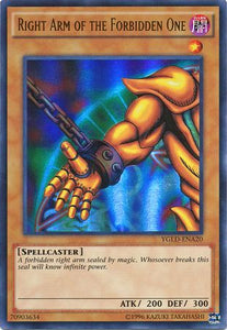 Right Arm of the Forbidden One - YGLD-ENA20 - Ultra Rare - Unlimited