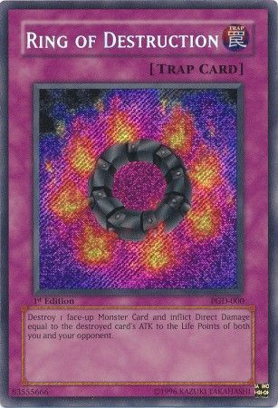 Ring of Destruction - PGD-000 - Secret Rare - 1st Edition