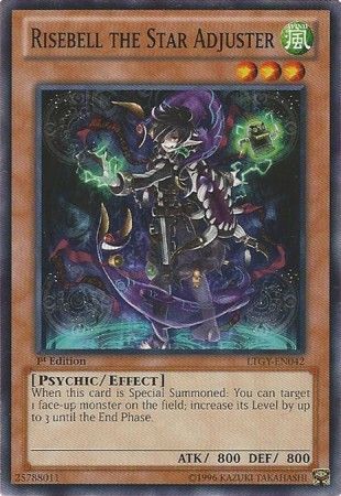 Risebell the Star Adjuster - LTGY-EN042 - Common - 1st Edition