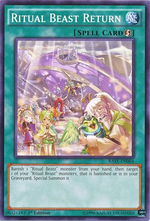 Ritual Beast Return - RATE-EN064 - Common - 1st Edition