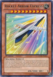 Rocket Arrow Express - GAOV-EN016 - Rare - 1st Edition