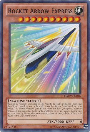 Rocket Arrow Express - GAOV-EN016 - Rare - Unlimited