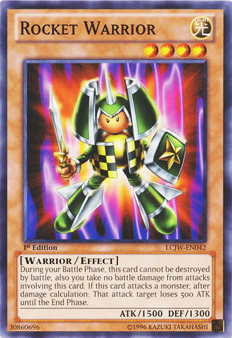 Rocket Warrior - LCJW-EN042 - Common - 1st Edition