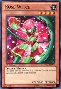 Rose Witch - LVAL-EN093 - Common - 1st Edition