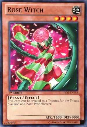 Rose Witch - LVAL-EN093 - Common - Unlimited