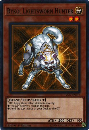 Ryko, Lightsworn Hunter - YS17-EN017 - Common - 1st Edition