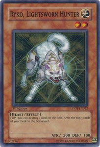 Ryko, Lightsworn Hunter - LODT-EN022 - Super Rare - 1st Edition