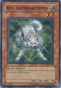 Ryko, Lightsworn Hunter - LODT-EN022 - Super Rare - Unlimited