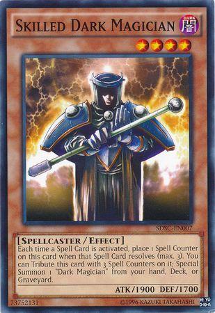 Skilled Dark Magician - SDSC-EN007 - Common - Unlimited