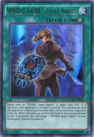 SPYRAL GEAR - Fully Armed - MACR-EN088 - Ultra Rare - Unlimited