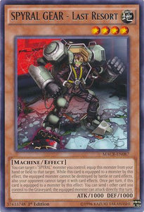 SPYRAL GEAR - Last Resort - MACR-EN087 - Rare - 1st Edition