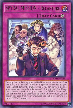 SPYRAL MISSION - Recapture - RATE-EN089 - Rare - Unlimited