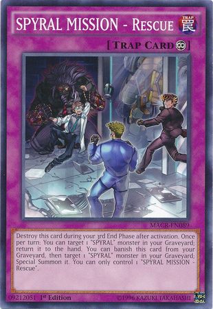 SPYRAL MISSION - Rescue - MACR-EN089 - Common - 1st Edition