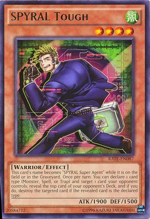 SPYRAL Tough - RATE-EN087 - Rare - Unlimited