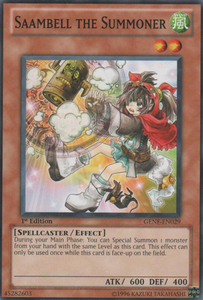 Saambell the Summoner - GENF-EN029 - Common - 1st Edition