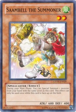 Saambell the Summoner - GENF-EN029 - Common - Unlimited