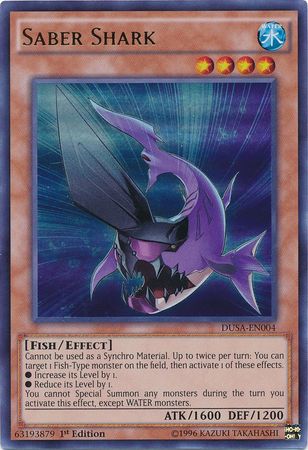 Saber Shark - DUSA-EN004 - Ultra Rare - 1st Edition