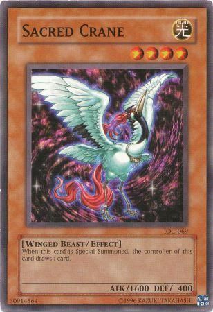 Sacred Crane - IOC-069 - Common - 1st Edition