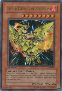 Sacred Phoenix of Nephthys - FET-EN005 - Ultra Rare - 1st Edition