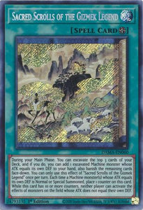 Sacred Scrolls of the Gizmek Legend - DAMA-EN060 - Secret Rare - 1st Edition