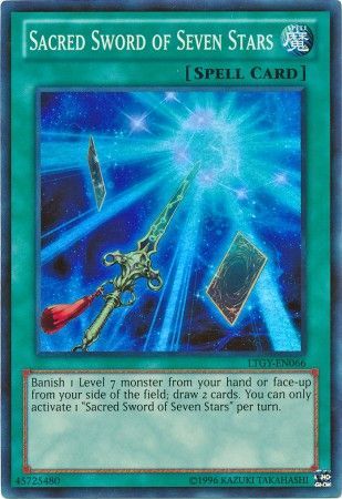 Sacred Sword of Seven Stars - LTGY-EN066 - Super Rare - Unlimited